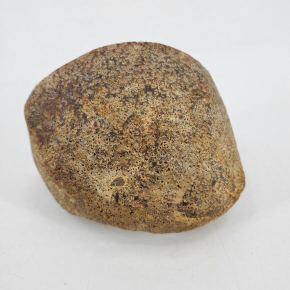 Vintage Natural Agate Specimen Stone Round Desk Paperweight Display Paper Weight - Picture 5 of 11